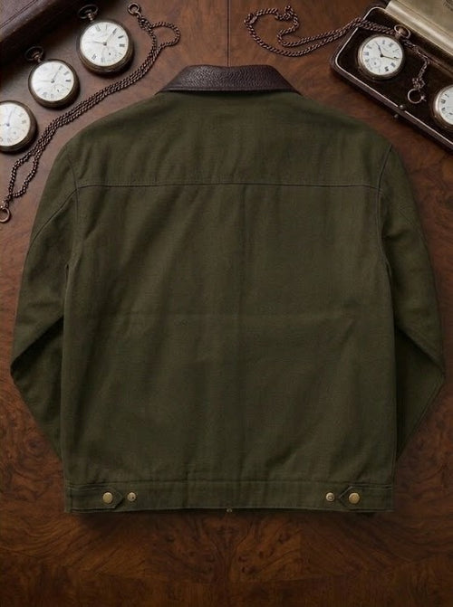 ECCELLENZA Heritage Utility Work Jacket – Olive