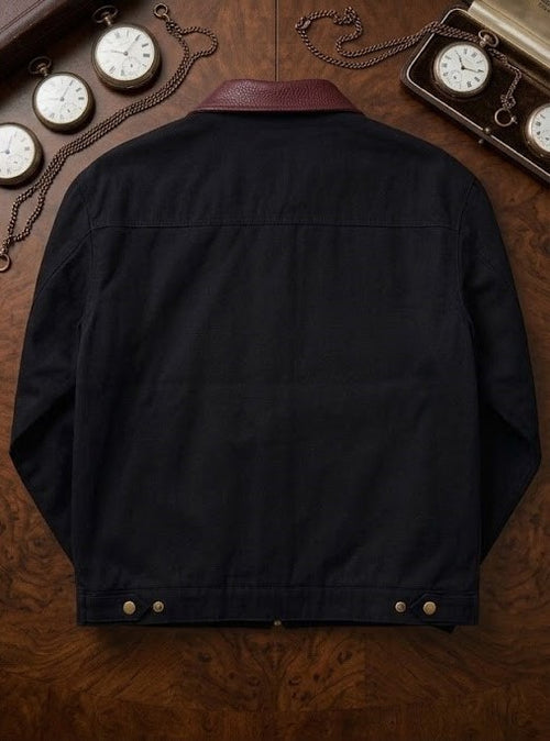 ECCELLENZA Heritage Utility Work Jacket – Black